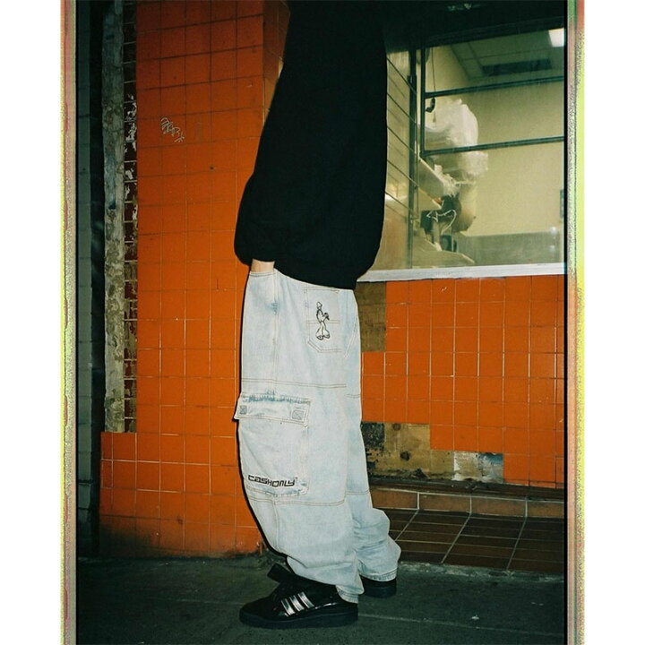 楽天市場】キャッシュオンリー CASH ONLY カーゴデニムパンツ ジーンズ 