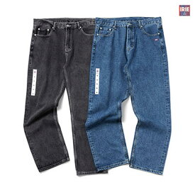 アイリーバイアイリーライフ IRIE by Irielife パンツ ボトムス デニム ハードウォッシュ加工 WASH DENIM PANTS メンズ ユニセックス M-XL ブラック/インディゴ