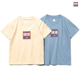 アイリーバイアイリーライフ IRIE by Irielife Tシャツ 綿100％ キッズ ナチュラル/ライトブルー IRIE TAG KIDS TEE