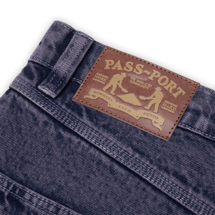 楽天市場】パスポート PASSPORT パンツ ボトムス パープルオーバーダイ 