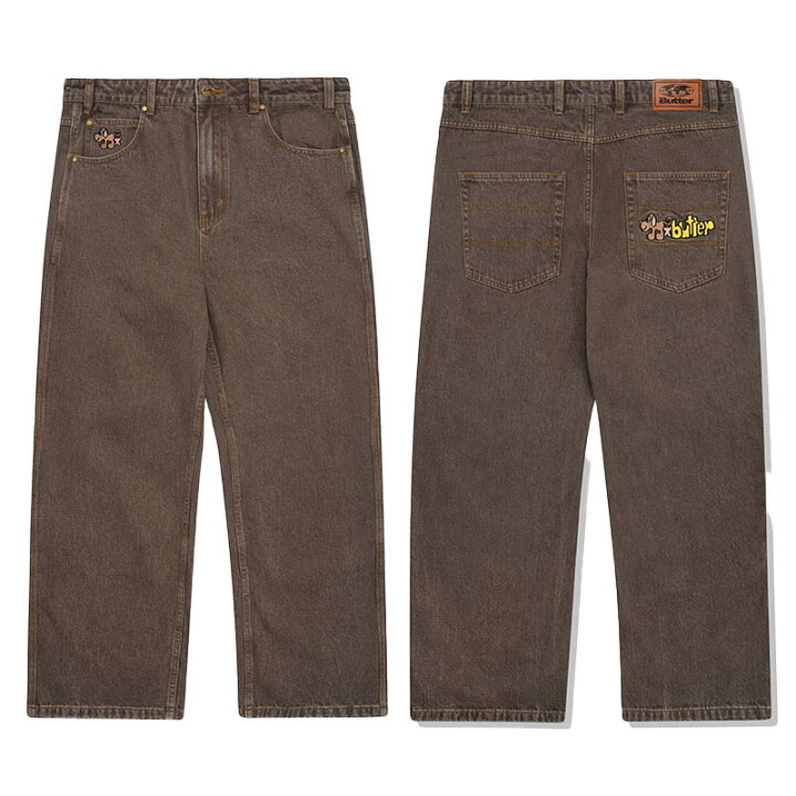 楽天市場】バターグッズ Butter Goods デニムパンツ ロングパンツ 