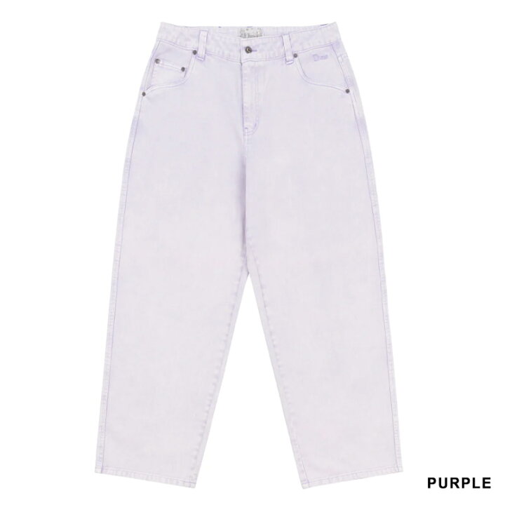 楽天市場】ダイム Dime MTL デニムロングパンツ 30～34インチ パープル 