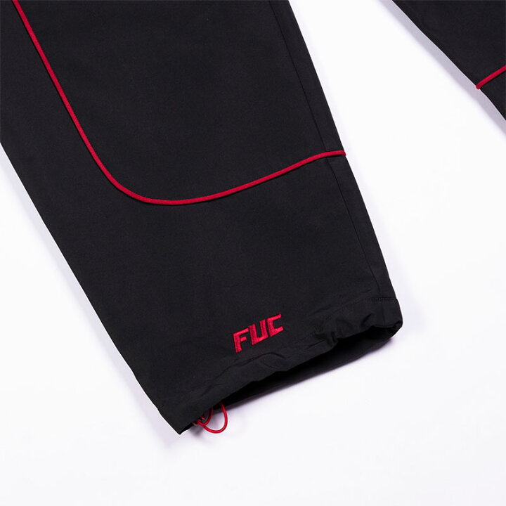 楽天市場】FUC(Fack Up Clothes) トラックパンツ ボトムス ブラック 