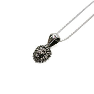 X^oCu[V RASTA VIBRATIONS CI lbNX y_g ANZT[ SILVER LION NECKLACE TCY Vo[