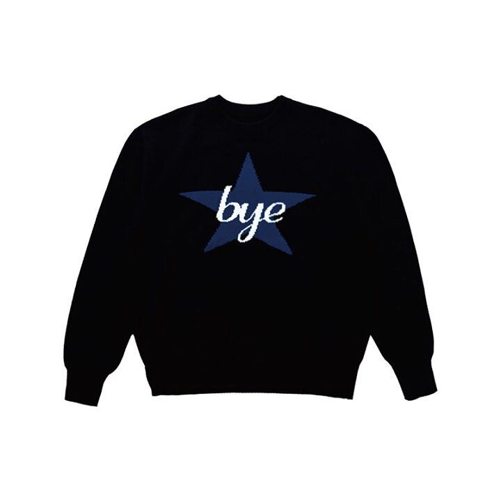 楽天市場】バイジェレミー BYE JEREMY ニット セーター ブラック M-XL 