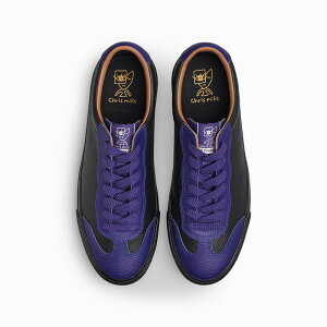 Xg ][g G[r[ LAST RESORT AB Xj[J[ C 26.5cm-28cm Y Milic Leather -BLACK×PURPLE- _FAIR_e