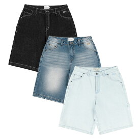 ダイム Dime MTL ショートパンツ デニムショーツ ボトムス ブルー/ブラウンインディゴ/Wブラック 30-34インチ メンズ CLASSIC DENIM SHORTS -3.COLOR-