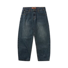 バターグッズ Butter Goods デニムパンツ ジーンズ ボトムス バギーシルエット ネイビー 30-34インチ メンズ Blotch Denim Jeans -NAVY-