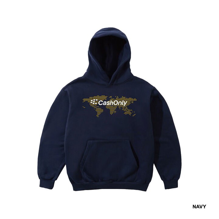 楽天市場】キャッシュオンリー CASH ONLY フーディー パーカー 