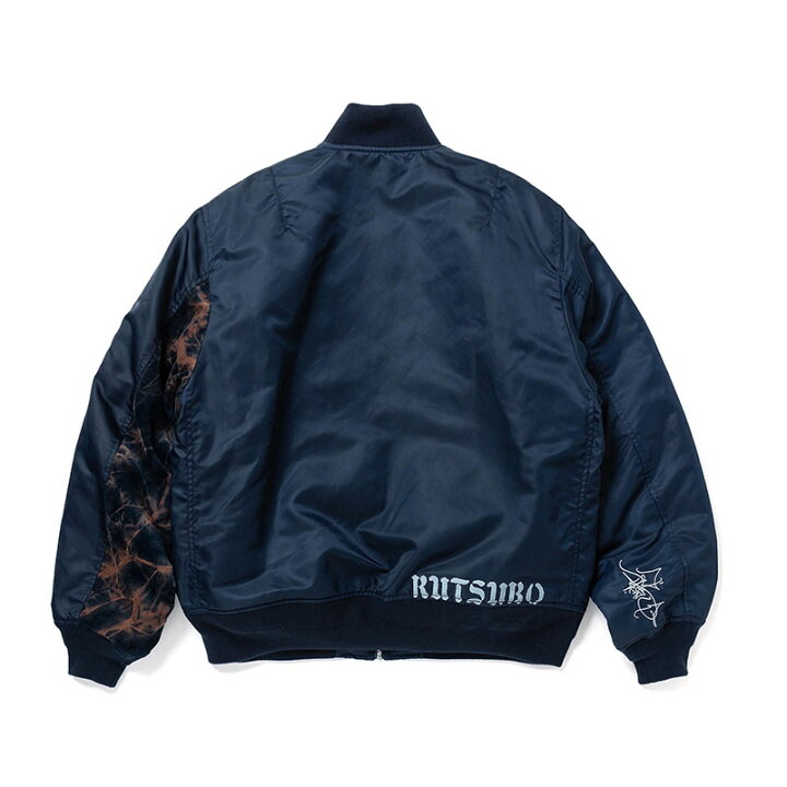 楽天市場】ルツボ 坩堝-RUTSUBO- MA-1ジャケット リバーシブル 