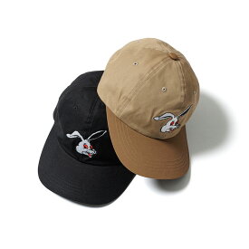 フラグスタフ F-LAGSTUF-F キャップ 帽子 ブラック/ブラウン メンズ RABBIT CAP -2.COLOR-