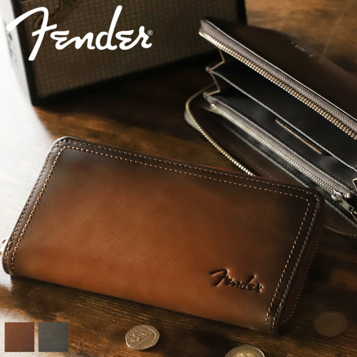 楽天市場】フェンダー 財布 メンズ 長財布 ラウンドファスナー  