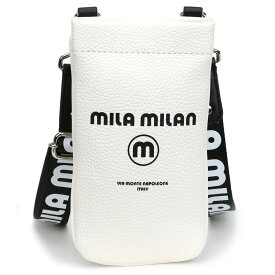 ミラミラン バッグ ショルダーバッグ メンズ ブランド MILA MILAN Corso コルソ 250101 スマホショルダー ミニショルダーバッグ ショルダーポーチ 旅行 ビジネス 通勤 ゴルフ 合皮 PVC バッグ 防水 撥水 レディース 男女兼用 オシャレ カジュアル 人気 鞄 かばん カバン