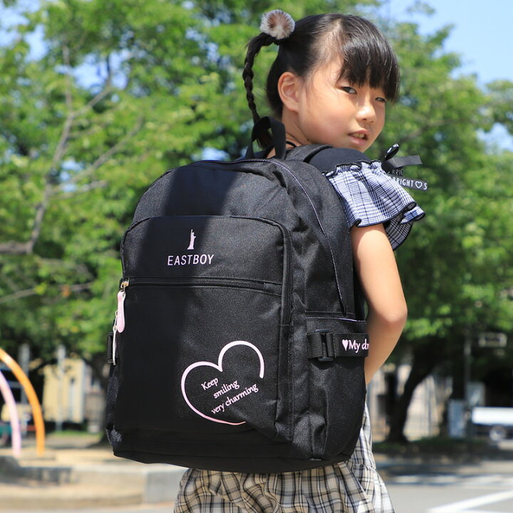 楽天市場 Eastboy イーストボーイ リュックサック デイパック リュック キッズ ジュニア こども 子ども 子供 ブランド 19l 女の子 かわいい おしゃれ 小学生 中学生 中学年 高学年 Eba35 Bag Shop Arr