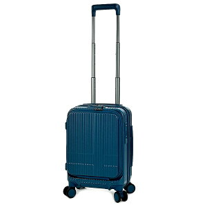 イノベーター スーツケース 機内持ち込み Sサイズ フロントオープン 21L 前開き hinomotoキャスター ストッパー付き 静音 軽量 LCC コインロッカー対応 PCポケット INV30 innovator TSAロック 1泊 2泊 キ