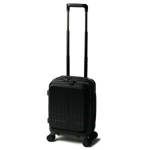 イノベーター スーツケース 機内持ち込み Sサイズ フロントオープン 21L 前開き hinomotoキャスター ストッパー付き 静音 軽量 かわいい おしゃれ LCC コインロッカー対応 PCポケット INV30 innovator