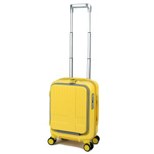 イノベーター スーツケース 機内持ち込み Sサイズ フロントオープン 21L 前開き hinomotoキャスター ストッパー付き 静音 軽量 かわいい おしゃれ LCC コインロッカー対応 PCポケット INV30 innovator
