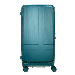 イノベーター スーツケース INV750DOR Lサイズ フロントオープン 92L フロントドア かわいい おしゃれ 前開き hinomotoキャスター ストッパー付き innovator TSAロック 4輪 メンズ レディース ファスナ