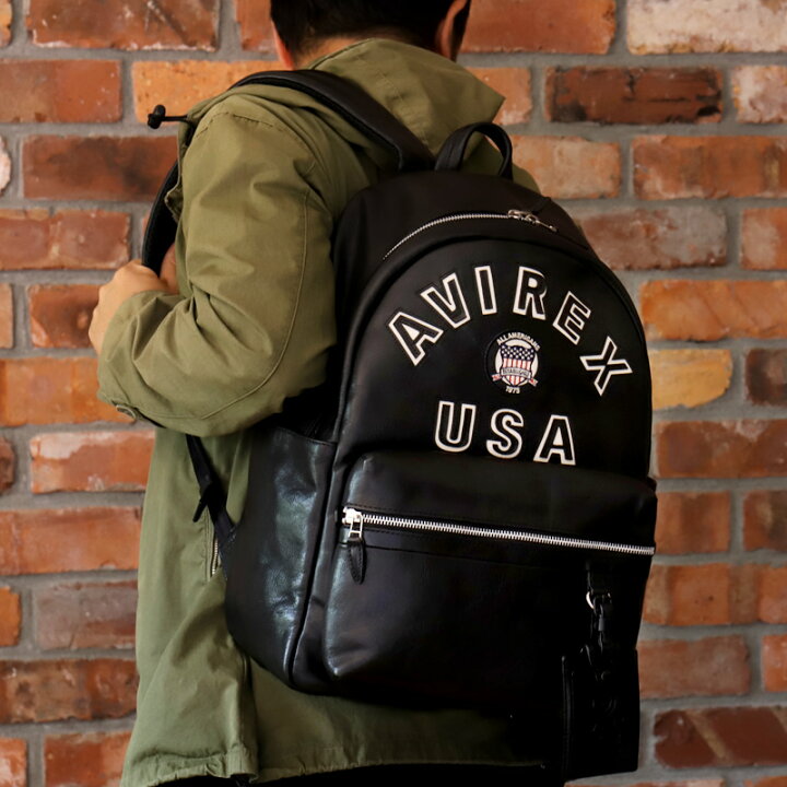 楽天市場】アビレックス バッグ リュック メンズ 本革 アヴィレックス  