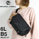 マイケルリンネル ボディバッグ レディース ブランド MICHAEL LINNELL A.R.M.S アームズ MLAC-27 スリングバッグ ワンショルダーバッグ 斜め掛けバッグ 6L B5 撥水 軽量 メンズ 男女兼用 通勤 旅行 アウトドア レジャー トラベル フェス オシャレ カジュアル 人気