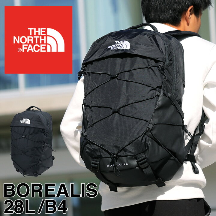 楽天市場 リュック ザ ノースフェイス バックパック The North Face リュックサック ブランド メンズ レディース Nf0a52se Borealis ボレアリス 28l Pc収納 多機能 デイパック ブラック 人気 通勤 通学 男子 女子 高校生 大学生 黒 大容量 父の日 プレゼント Bag