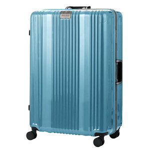 スーツケース Lサイズ 軽量 レジェンドウォーカー LEGEND WALKER 6032-70 キャリーケース フレーム 92L 7泊以上 LUXE リュクス TSAロック TSロック 4輪 双輪キャスター 静音キャスター かわいい 頑丈 長