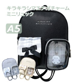 ミニリュック 子供 キッズ 女の子 小学生 シマエナガ チャーム リボン チェック ジュニア 小学校 高学年 低学年 リュック ミニ 小さめ 合皮 かわいい 黒 水色 ベージュ リュックサック お出かけ バッグ リュック 誕生日プレゼント 小学校低学年 ミニDパック mqf-613