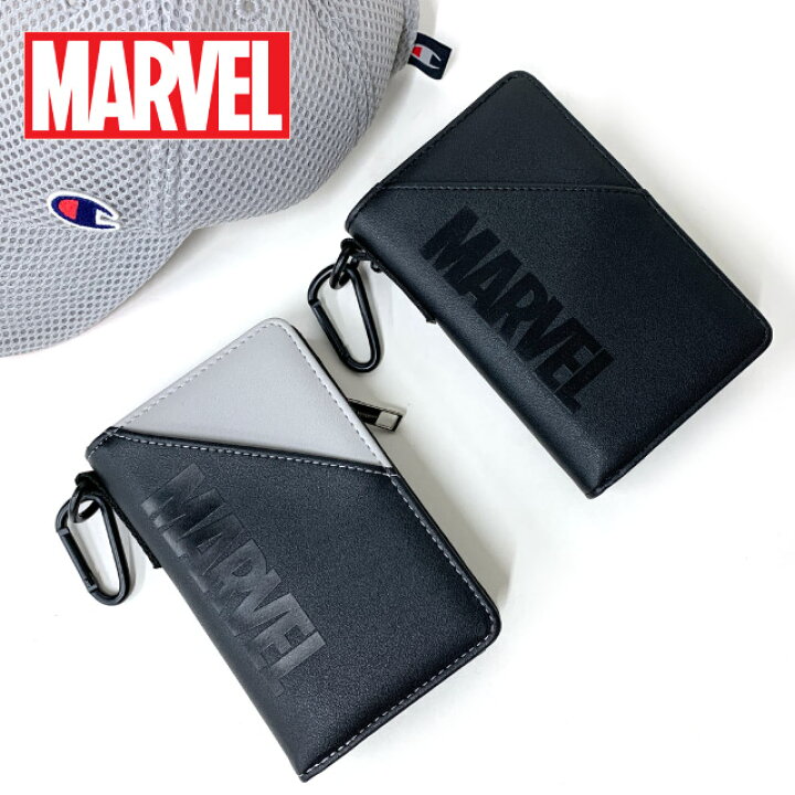 楽天市場】キッズ 財布 男の子 MARVEL マーベル ナナメ ミドル 