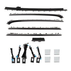 LEDアンビエントライト ストリップライト ドアパネルライト 適用:メルセデス ベンツS‐クラス V223 2021+ 64色オールカラー インテリア アンビエント照明キット