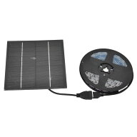 ソーラー 植物育成ライト LED植物用 LEDテープライト ソーラー充電式 高発光 植物成長促進用ランプ 防水 …