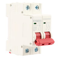 2P DC 500V 20A 小型回路ブレーカMCB 安全ブレーカDZ47-63Z-2P