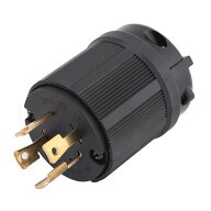 L14 30R プラグ 120 240 ボルト 30Amps Nema L14 30P 30A 125V 250V 4 ワイヤーツイストロック電気プラグ…