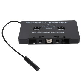 Naroote Bluetooth カセットアダプター カーオーディオ用 Bluetooth ワイヤレスカセットレシーバー Bluetooth 5.0 カセット Aux アダプター テープコンバーター USB 充電 LED インジケーター付き
