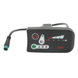 d] LCD fBXvC[^[ h 5P IXvOtd]ԃXs[h[^[ 22.2mm nho[p EBike LED p[fBXvCpl (36V)
