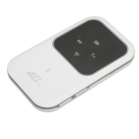 4G WiFiルーター 多機能ホワイトプラグインカードH80ポータブルWiFi軽量車用屋外用