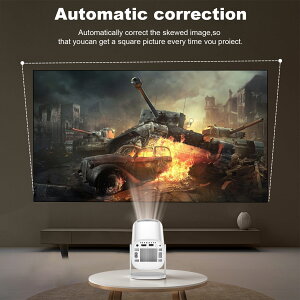 vWFN^[ ^ ƒp Android TV 11.0 HD1080P 180°] 5G wi-fi 6 Ή V z[VA^[ q  RpNg vWFN^[ Bluetooth 5.2 V䓊e 4KrfIɓK HDMIP[uER