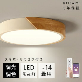シーリングライト おしゃれ 6畳 14畳 調光調色 木目調 木製 LED 北欧 省エネ アプリ/リモコン付き 常夜灯 メモリー機能 明るい リビング 間接照明 インテリア 照明器具 和室 洋室 居間 天井照明 電気 寝室 ダイニング キッチン 照明