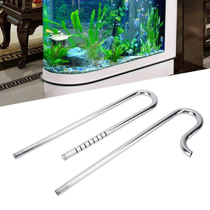 楽天市場 送料無料 流入流出パイプ ステンレス鋼 水槽 油膜スキマー 水面オイルスキマー 油膜取り セット 油膜 除去 熱帯魚 アクアリウム 魚タンク 水族館 水槽用 水質改善 装置 調節可能 固定工具付き 16 22mm Baibaiyishop