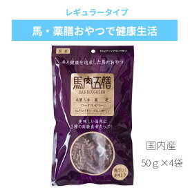 馬肉五膳 レギュラー 200g 犬 おやつ 国産 関節 漢方 薬膳 高麗人参 コラーゲン コンドロイチン グルコサミン 馬肉 少量 お試しサイズ 柔らかいおやつ 安心 安全 オリエント商会