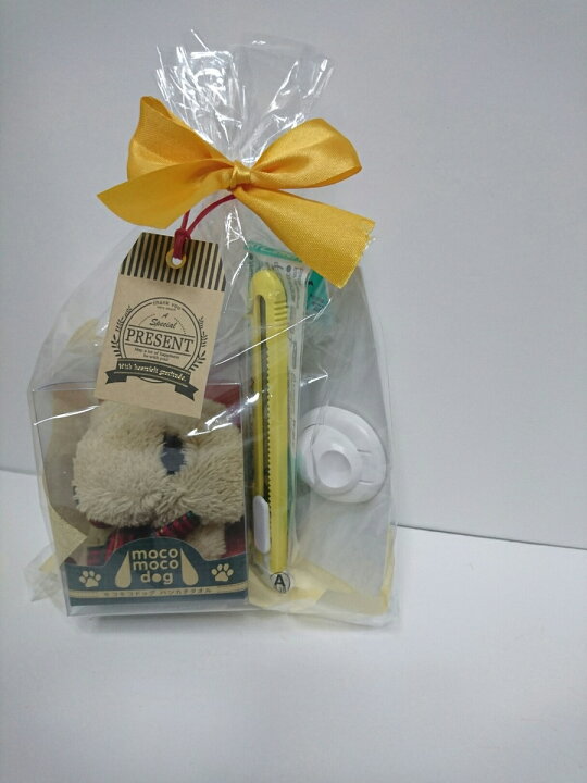 楽天市場 Ntカッター Fa1p マグネット付きメモホルダー 可愛いもこもこワンちゃんプチタオルのギフトセット ペットとくらしのお店いいネ