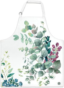 【送料無料 只今割引中】 ミッシェルデザインワークス エプロン ユーカリ&ミント MD-APR365 MICHEL DESIGN WORKS ギフト プレゼント コットン エレガント 母の日 お祝い 贈り物