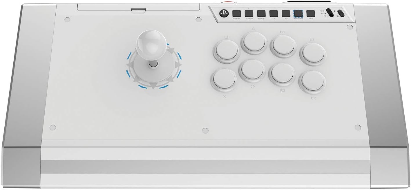 Qanba Obsidian Q3 Arcade Pearl アケコン アーケード ジョイスティック PS3 PS4 PS5 PC対応 三和電子製ジョイスティックレバー、押しボタンパーツを採用した上位モデル クァンバ アケコン アーケード コントローラー