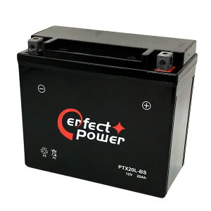 �p�[�t�F�N�g�p���[ PTX20L-BS �o�C�N�o�b�e���[ �����[�d�ρy�݊� YTX20L-BS 65989-90B 65989-97A 65989-97B 65989-97C FTX20L-BS�z���g�p�\