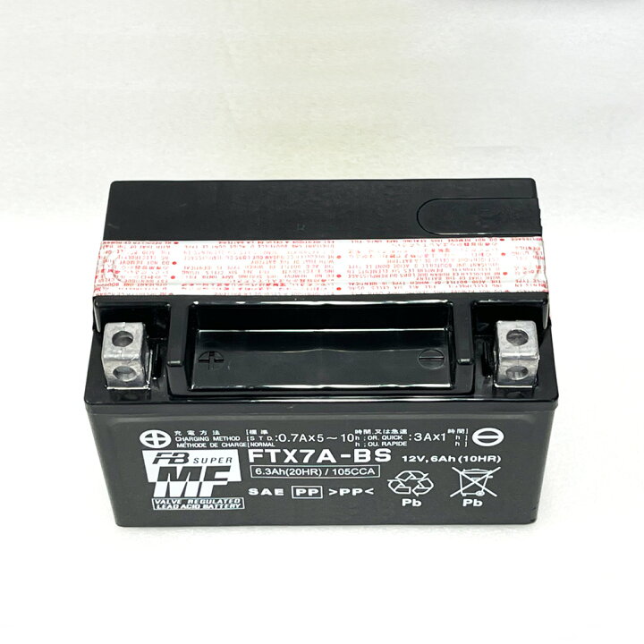 楽天市場】古河電池 FTX7A-BS 【互換 YUASAユアサ YTX7A-BS DTX7A-BS GTX7A-BS】アドレスV125 マジェスティ125 シグナスX ヴェクスター125 古河 FB フルカワ 初期充電済 即使用可能 : バイクメンテナンス博士 楽天市場】古河電池 FTX7A-BS 【互換 YUASAユアサ YTX7A-BS DTX7A-BS GTX7A-BS】アドレスV125 マジェスティ125 シグナスX ヴェクスター125 古河 FB フルカワ 初期充電済 即使用可能 : バイクメンテナンス博士