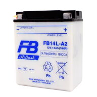 古河電池 FB14L-A2 開放型バイクバッテリー 液別【互換 YUASA ユアサ YB14L-A2】