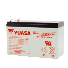 ユアサ YUASA NPW45-12 シールドバッテリー UPS交換用【互換 12SN7.5 NP7-12 NPH7-12 PE12V7.2 PXL12072 オムロン BYB50S BY35S BY50S】