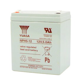 台湾ユアサ YUASA NPH5-12 小形制御弁式鉛蓄電池 シールドバッテリー UPS【互換 NP5-12 HF5-12 PXL12050 12SN5 2050SHR 12SSP5 NPX-25T UB1250 WP5-12】