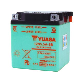 pAT YUASA 12N5.5A-3B J^obe[ t