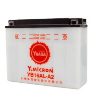 台湾ユアサ YUASA YB16AL-A2 開放型バッテリー 液別【互換 GM16A-3A】