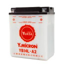 台湾ユアサ YUASA YB14L-A2 開放型バッテリー 液別【互換 FB14L-A2】